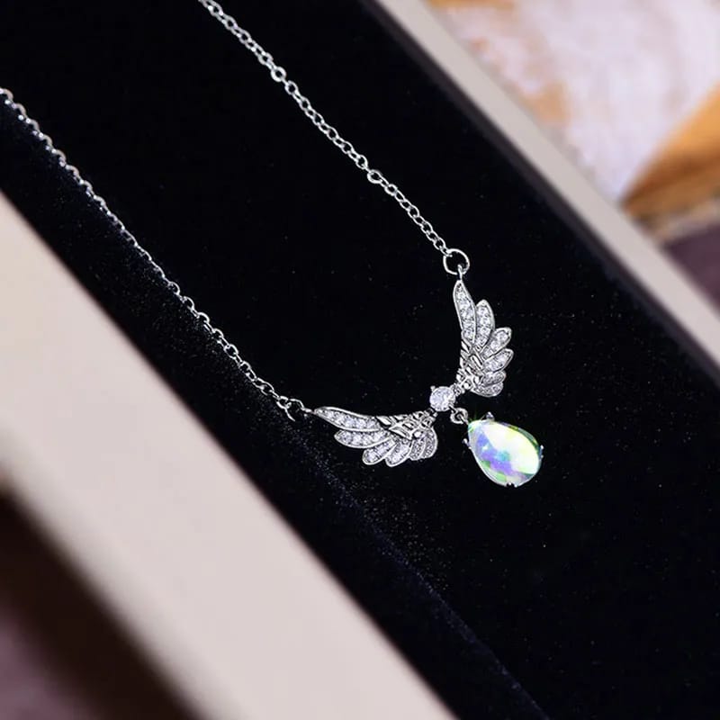 Guardian Angel Necklace - Personalized Birthstone Jewelry - Remembranc –  Bonny Jewelry | Subsidiary of Anderson-Ouellette Enterprises LLC